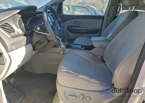 2017 Kia Sedona Lx из США, поврежденный, VIN KNDMB5C1XH6227282